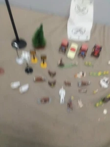 30+ Vintage Farm/Road Train Set Figures Some Are Dinky Toys Most From England - Picture 1 of 19