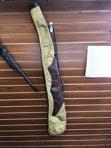 Brown Genuine Leather Rifle Gun Holster - Picture 1 of 1