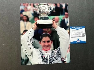 Monica Seles Hot! signed autographed tennis legend 8x10 photo Beckett BAS Coa - Picture 1 of 1
