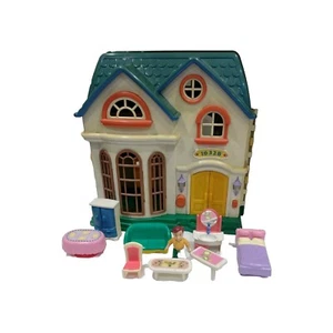 My Happy Family Home Keenway Dolls House with Lights & Sounds- Furniture Figure - Picture 1 of 24