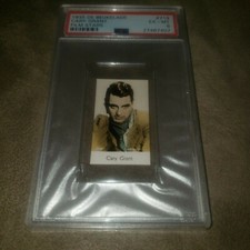 1935 De Beukelaer  Film Stars Carey Grant #719  Psa 6 Exmt