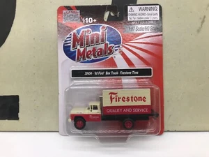 Mini Metals Ho 1:87 Firestone Tires 1960 Ford Box Truck 30454 RTR - Picture 1 of 2