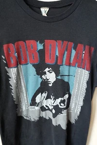 RARE VINTAGE 1986 Single Stitch Bob Dylan Tom Petty Band Tour Shirt Australian - Picture 1 of 5