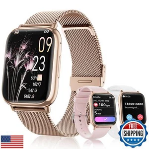 Loekneue Smartwatch for Women, 1.83” Fitness Watch with Blood Pressure, Calls - Photo 1 sur 5