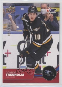 2021-22 Upper Deck CHL Exclusives /100 Connor Trenholm #34
