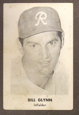 1957 BILL GLYNNE Seattle Rainiers popcorn card PCL Pacific Coast League