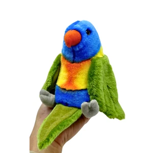 Dinki Di Baby Handfuls - Lorikeet - Soft Animal Stuffed Plush Toy - 13cm - Picture 1 of 1