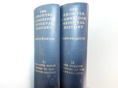 The Shorter Cambridge Medieval History тома 1 и 2 книги C. W. Previte-Orton - Изображение 1 из 4