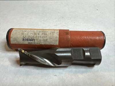 Концевая фреза Brubaker 5140601 США 2 жидк. 1 дюйм, M7 F89659 SE США - Изображение 1 из 4