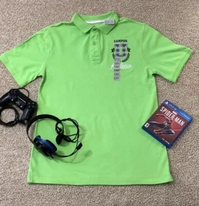 NWT, Canyon River Blues Lime Green Polo Shirt Boy’s XL - Picture 1 of 5