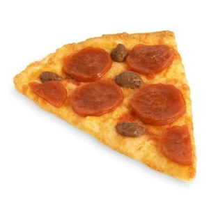 Display Fake Food Prop Peperoni & Wurst Pizza Scheibe - Bild 1 von 1