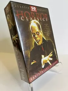 Horror Classics (50 Movies) (DVD) NEW SEALED - Imagen 1 de 5