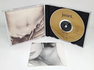 Janet Jackson Janet 1993 Korea CD Foldout insert with poster Very Rare! - Imagen 1 de 6