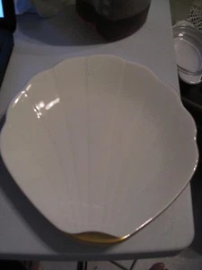 Pfaltzgraff American Bone China Muschelteller mit Goldrand - Bild 1 von 4