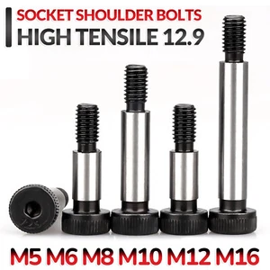 Socket Shoulder Bolts - High Tensile 12.9 - Socket Allen Key - M5 M6 to M16 HT - Picture 1 of 180