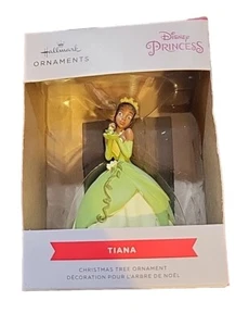 Disney Tiana Holding Frog 2021 (Princesa y el Guisante) Sello Adorno de Navidad - Imagen 1 de 4