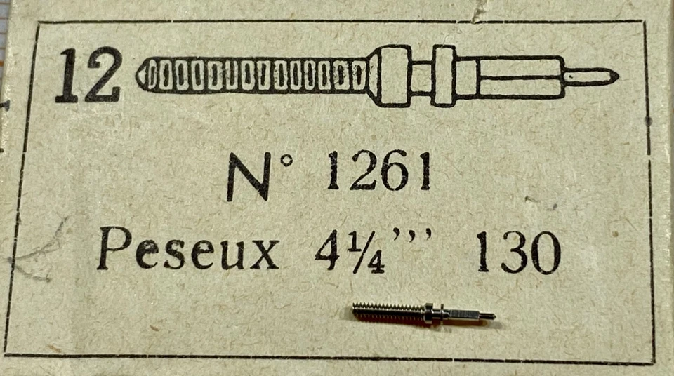 Winding stem Aufzugwelle PESEUX cal 130 1pcs - Image 1 of 1