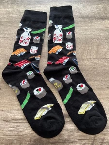 Socks adult fun novelty NEW - sushi - Picture 1 of 2