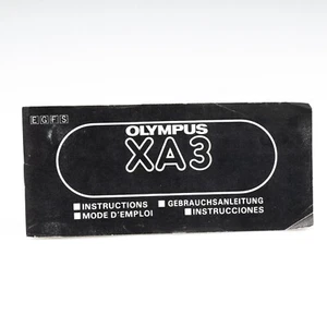 Olympus XA3 - English / German / French / Spanish / Instructions Book Manual - Photo 1 sur 6