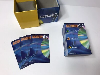 ‘03 Scene It DVD Board Game Replacement Part Trivia & Reference Cards Boxed - Image 1 of 3