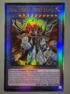 YUGIOH EVIL HERO NEOS LORD ASIA ENGLISH EDITION SUDA-AE031 ULTIMATE RARE - Picture 1 of 3