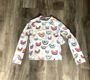 Harper Canyon Rashguard Long Sleeves Surf Beach Girl Beach sz 5 NEW - Picture 1 of 5