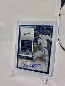 2015 Panini Contenders - Prospect Ticket Cracked Ice #19 Franklin Barreto /23...