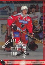 2002-03 Finnish Cardset #169 Timo Hakanen