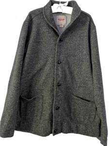 Mossimo Supply Co, Men's Jacket- Sweater, Buttons, Gray, XL - Picture 1 of 17