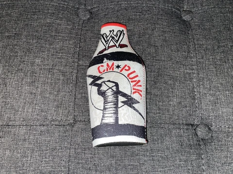 WWE CM Punk Beverage Bottle Cooler Koozie Best In The World BITW Cover