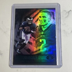 2021 Panini Illusions - #50 Jalen Hurts Philadelphia Eagles Prizm Refractor - Picture 1 of 2