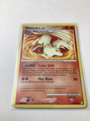 2007 Pokémon Mysterious Treasures 32/123 Ninetales M/NM - Image 1 of 3