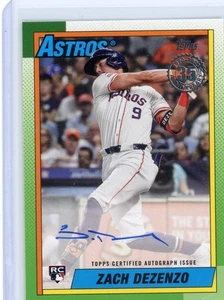 2025 Zach Dezenzo Topps Series 2 RC Auto #90B2-ZD - Picture 1 of 2