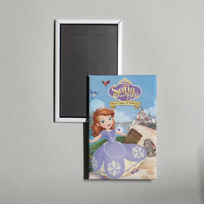 Sofia the First Once Upon a Princess Mini Movie Poster Fridge Locker Magnet