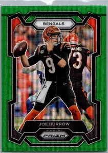 Panini Prizm Green Wave Joe Burrow Cincinnati Bengals #57 2023 - Imagen 1 de 2