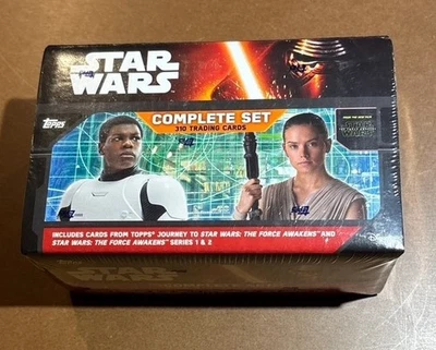 2016 Topps STAR WARS THE FORCE AWAKENS Complete Trading Card Set FACTORY SEALED - Image 1 of 4