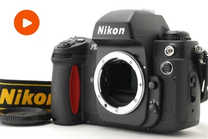 ▶︎No Sticky [N MINT w/ Strap] Nikon F100 SLR 35mm Film Camera body Black JAPAN - Picture 1 of 10