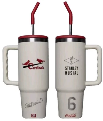 *Brand NEW* St. Louis Cardinals Stan Musial Tumbler 30 oz 6/22/24 SGA - SEALED - Image 1 of 2