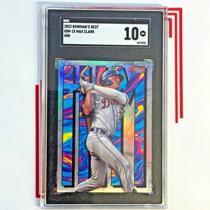 Estuche refractor Bowman's BesT Max Clark Him 2023 Hit Ssp Tigers #HIM-15 - Imagen 1 de 2