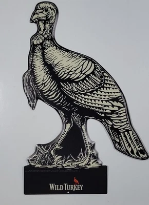 Letrero de metal Wild Turkey colgante de pared plana  Foto 1 de 3