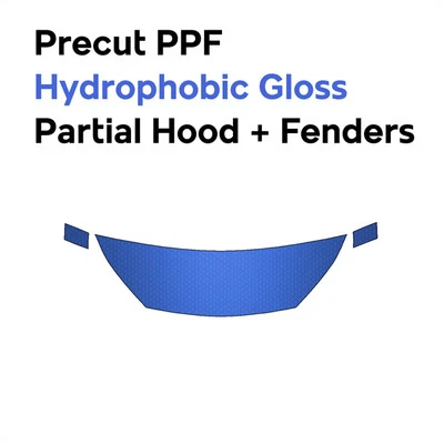 Sutiã transparente PreCut PPF filme de proteção de pintura brilho faça você mesmo para Infiniti QX55 2022-2025 - Imagem 1 de 4