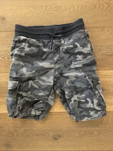 Gap Kids Boys Blue Camo Shorts Large 10-12 - Picture 1 of 3