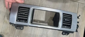 09-15 XF Silver Center Dash Radio Surround Bezel Dash Trim Air Vents Panel OEM - Picture 1 of 6