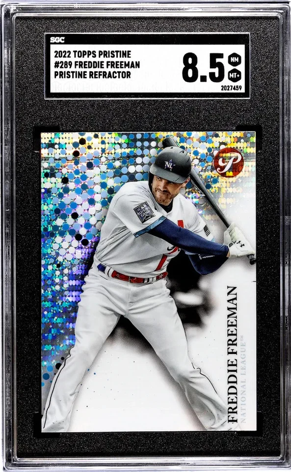 2022 Topps Pristine Freddie Freeman #289 Refractor SGC 8.5 - Image 1 of 2