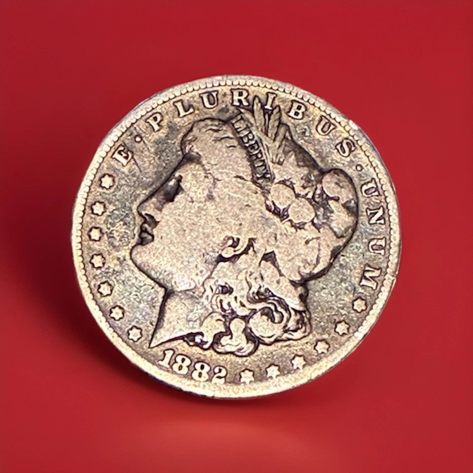 Dólar Morgan S 1882 Foto 1 de 4