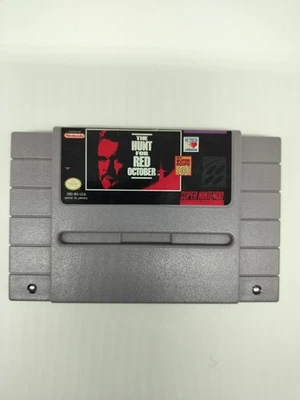 The Hunt for Red October ( Super Nintendo SNES) Used Good Tested - Image 1 of 4