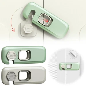 Refrigerator Lock Door Locks For Children Freezer Cabinet Catch Baby Safety Lock - Picture 1 of 24