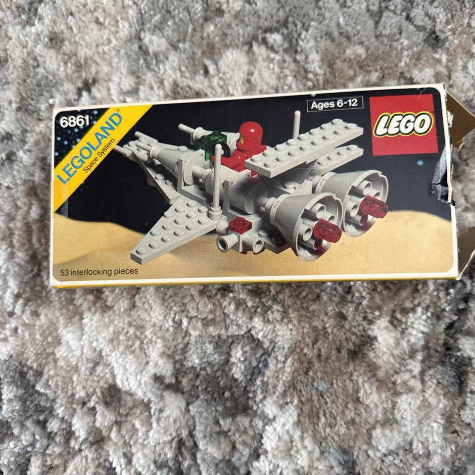 Lego Classic 6861 Space X-1 Patrol Craft 100% Complete w/ Box & Instructions - Image 1 of 3