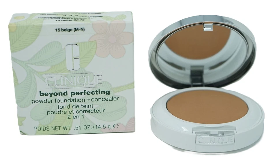 Clinique beyond perfecting powder foundation + concealer  15 beige (M-N) - Bild 1 von 1