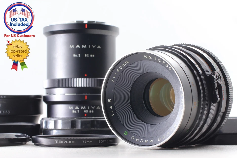 No Fog [N MINT w/ Tube] Mamiya Sekor C 140mm f/4.5 Lens RB67 Pro S SD From JAPAN - Image 1 of 4